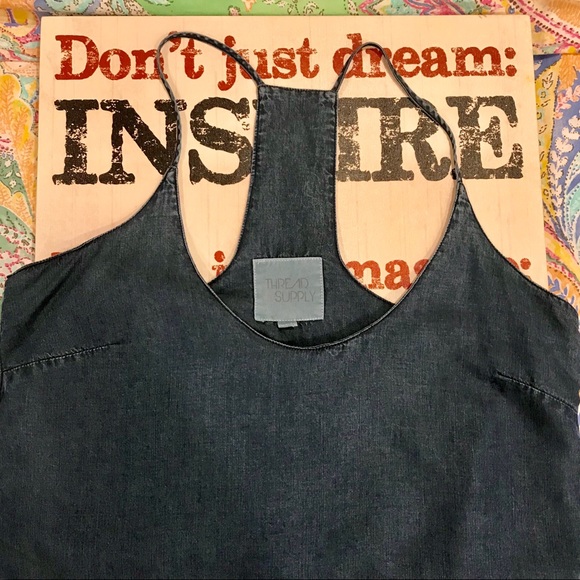 Thread & Supply Denim Tank Top size small - Picture 6 of 8
